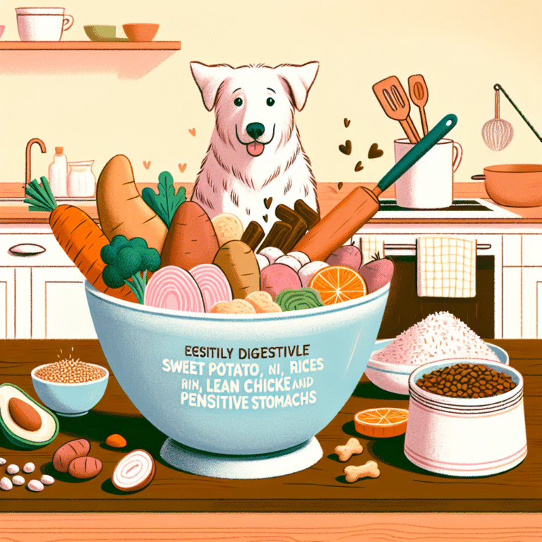 Comfort Food: Homemade Dog Food Recipes for Sensitive Stomachs