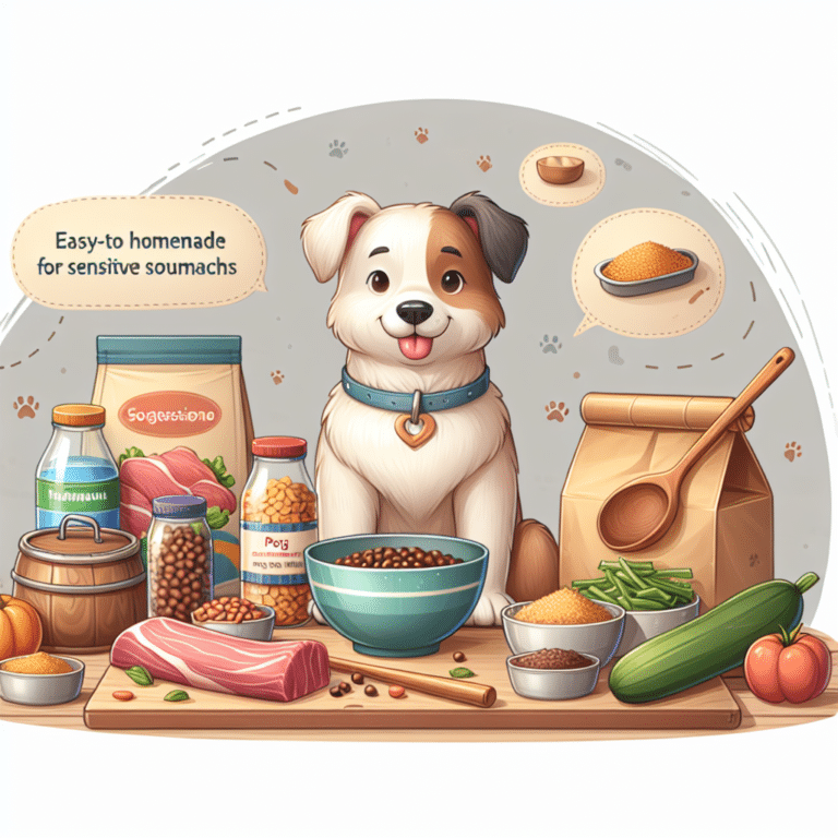 Easy-to-Make Homemade Dog Food Recipes for Sensitive Stomachs