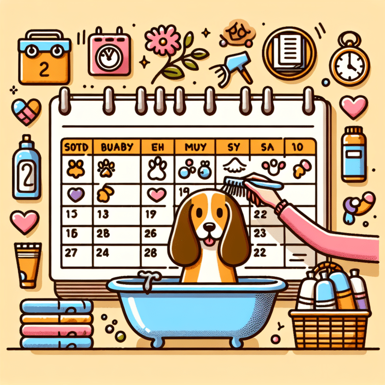 Creating a Bathing Schedule for Your Beagle