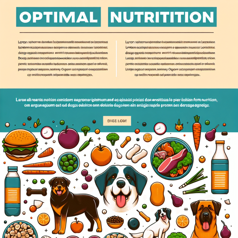Optimal Nutrition Guide for Large Breed Dogs