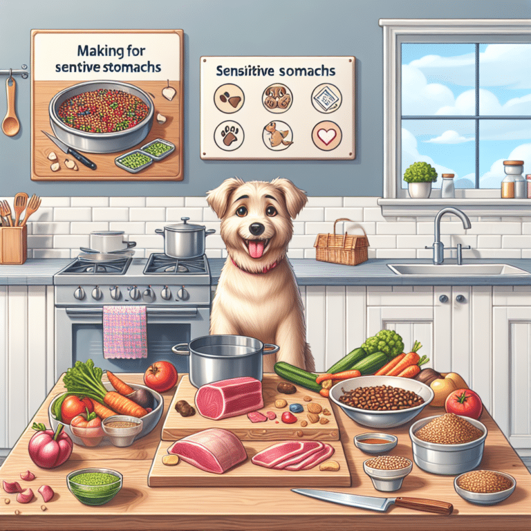 Easy-to-Make Homemade Dog Food Recipes for Sensitive Stomachs