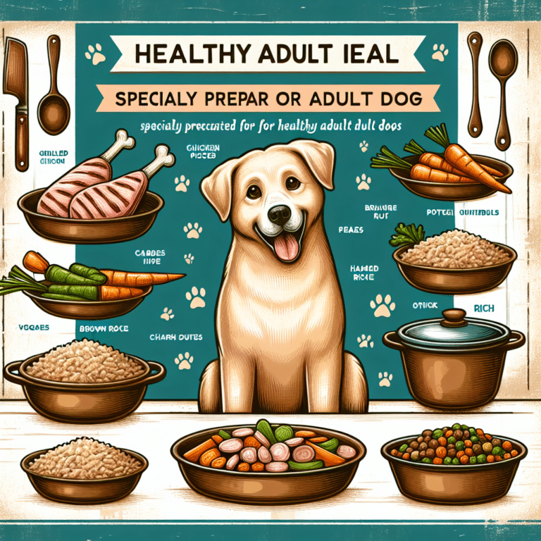 Homemade Meals for Healthy Adult Dogs